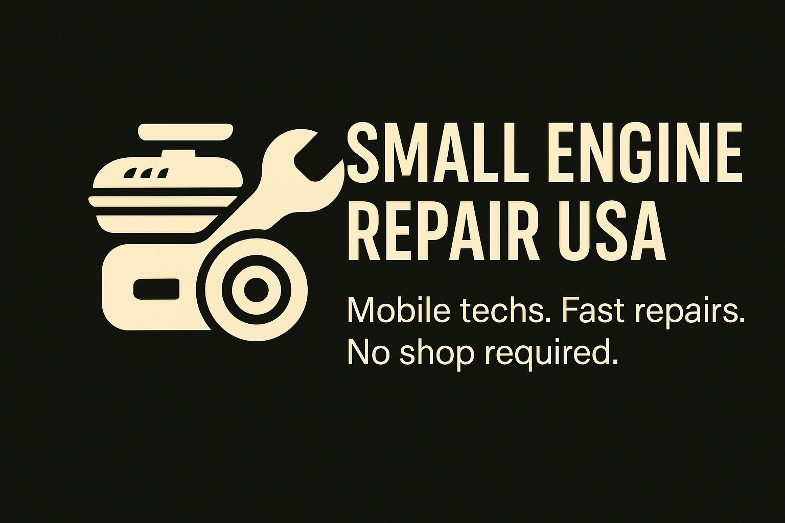 Small Engine Repair USA - Mobile techs. Fast repairs. No shop required.